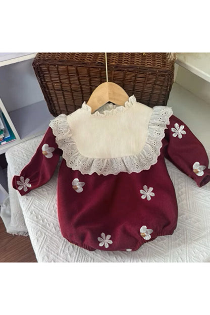 Luna Grace Kadife Romper