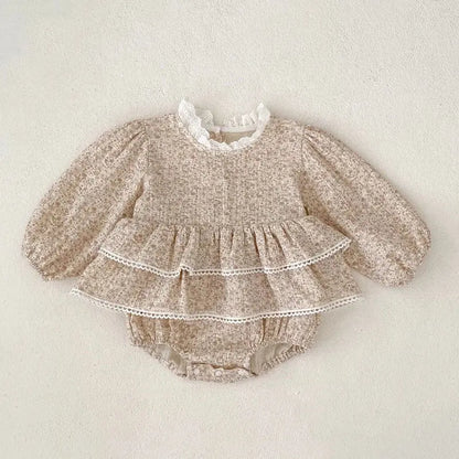 Çiçekli Romper bedobee