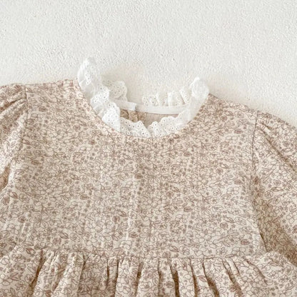 Çiçekli Romper bedobee