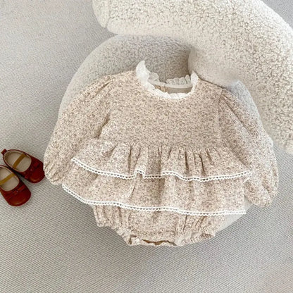 Çiçekli Romper bedobee