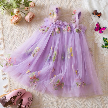 Flora Masal Elbisesi + Taç Hediye bedobee