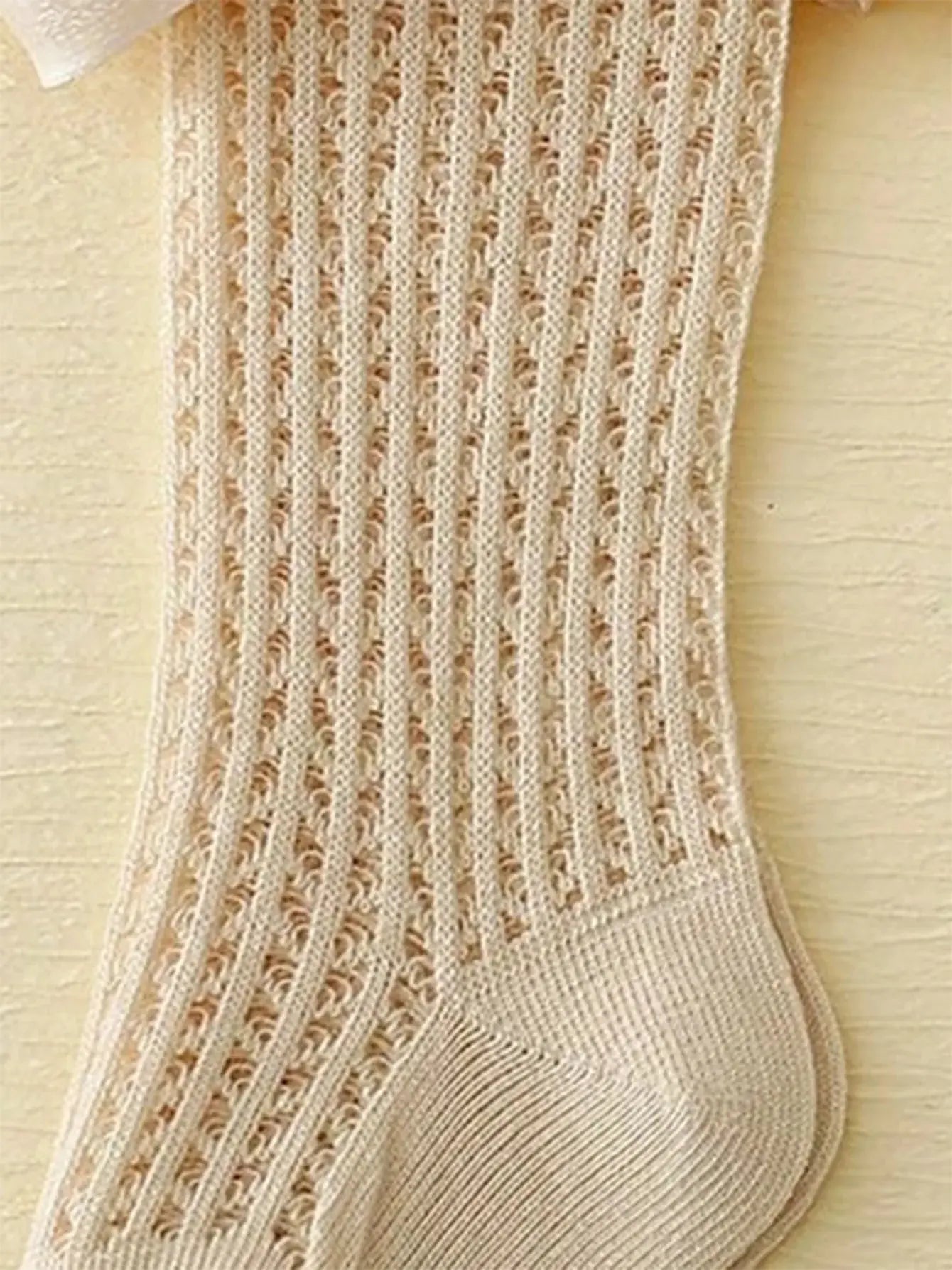 3 Çift Fiyonklu Kız Bebek Çorabı 0001 bedobee