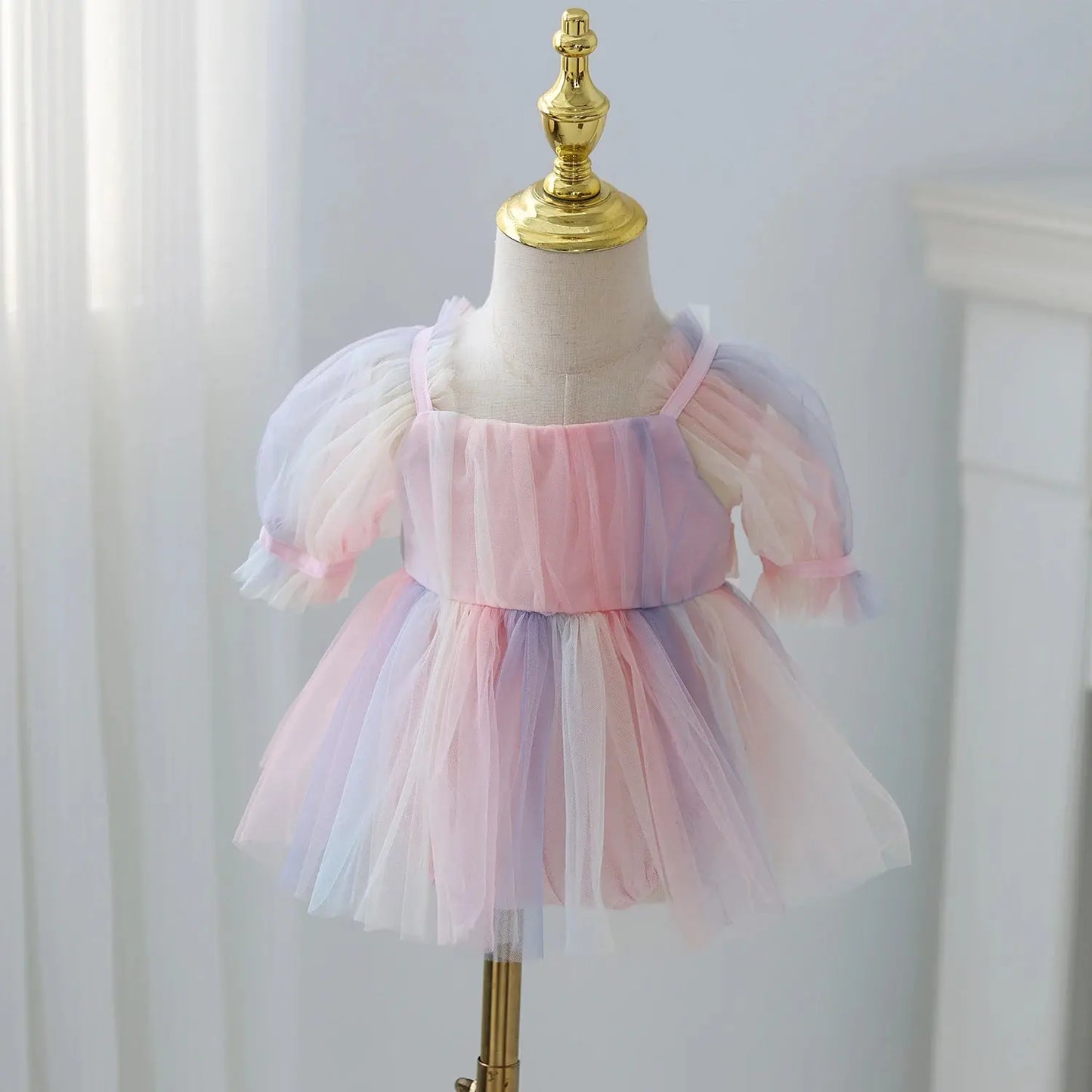 Renkli Bodysuit Elbise bedobee