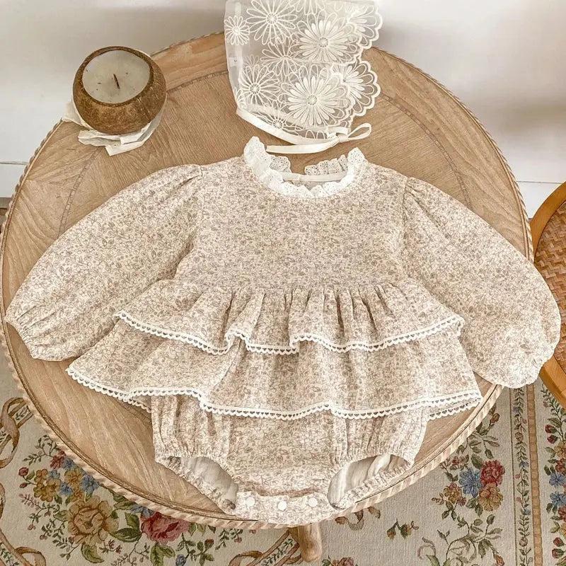 Çiçekli Romper bedobee